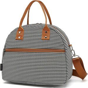 Insulated Lunch Bag With Shoulder Strap for Women, Men, and Kids, Large and Reus